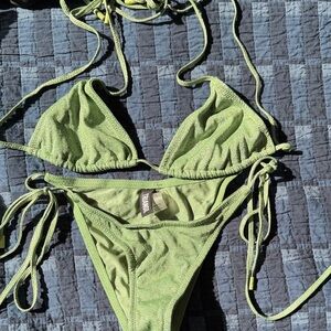Triangl Swimwear Sparkling Olive Bikini